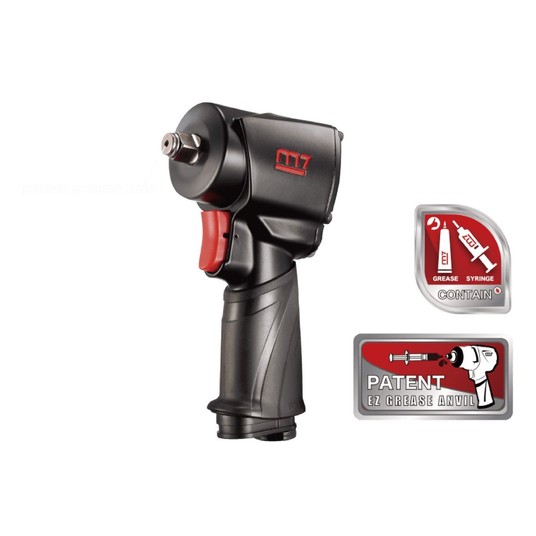 Klucz udarowy pneumatyczny 1/2" 900 Nm Mighty Seven NC-4650H -zdjęcie numer 3