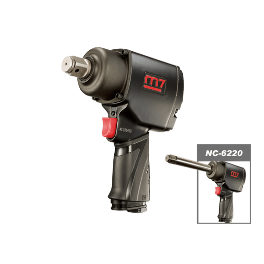 Klucz udarowy pneumatyczny 3/4" 1017 Nm Mighty Seven NC-6210 -zdjęcie numer 1
