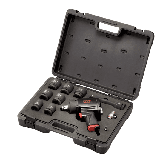 Klucz udarowy pneumatyczny 3/4" 1627 Nm Mighty Seven NC-6236Q-KIT -zdjęcie numer 1