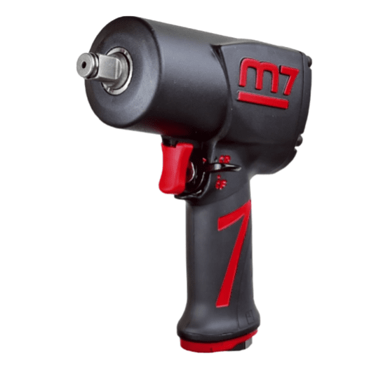 Klucz udarowy pneumatyczny w walizce z nasadkami 1/2" 1564 Nm Mighty Seven NC-4277QKIT -zdjęcie numer 2