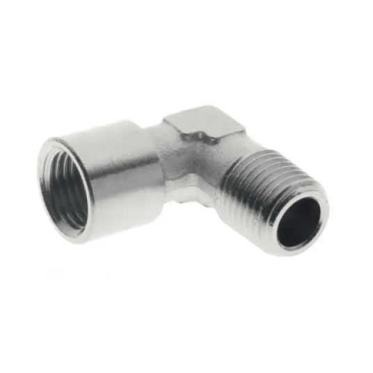 Kolanko gwintowane G 1/4 GW/GZ, mosiądz niklowany -zdjęcie numer 1