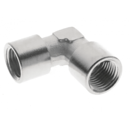 Kolanko gwintowane G 1 GW, mosiądz niklowany -zdjęcie numer 1