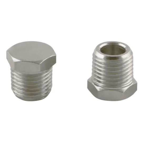 Korek mosiądz niklowany R1/2z, MN -zdjęcie numer 1