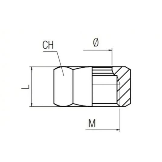 Nakrętka zaciskowa do złączki skręcanej do rury 16mm, gwint wewnętrzny M22x1,5 GW -zdjęcie numer 2