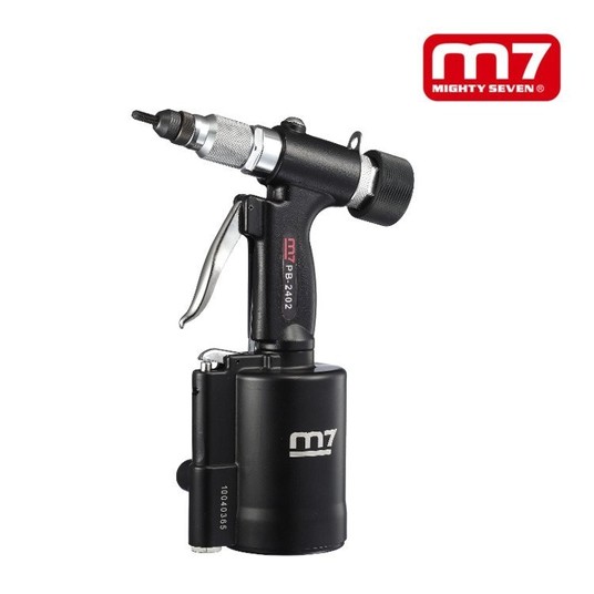 Nitownica pneumatyczna do nitonakrętek 10 kN M4 - M10 Mighty Seven PB-2402 -zdjęcie numer 2