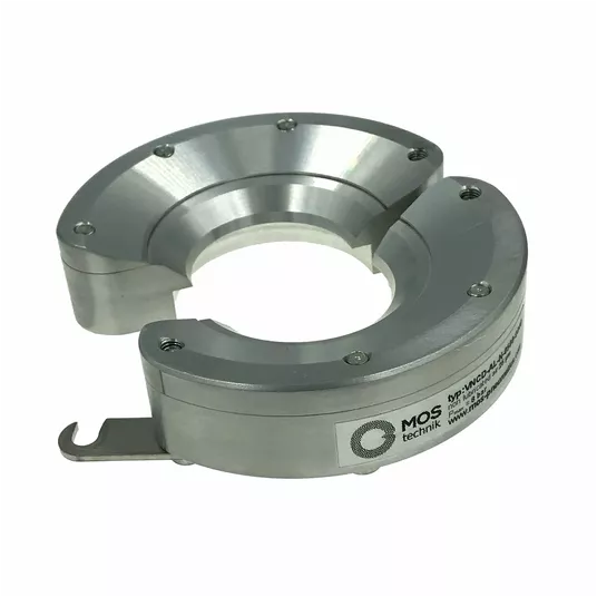 Nóż powietrzny okrągły dzielony MOS Ø 50 mm, szczelina 0,05 mm, aluminium VNCD-AL-N-0500-0050 -zdjęcie numer 1