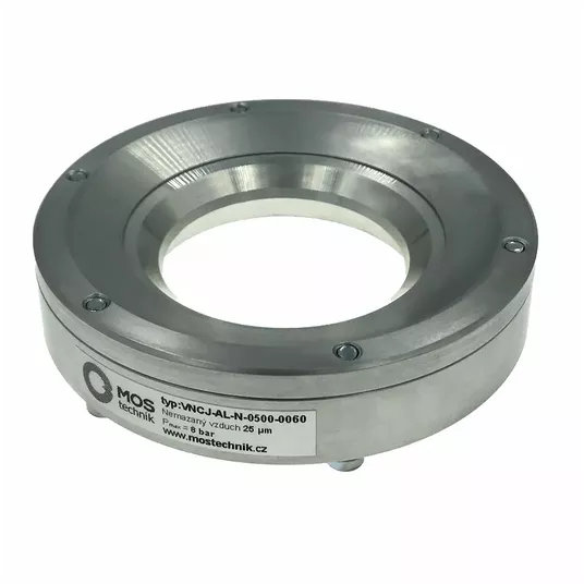 Nóż powietrzny okrągły MOS Ø 190 mm, szczelina 0,08 mm, aluminium VNCJ-AL-N-0800-0190 -zdjęcie numer 1