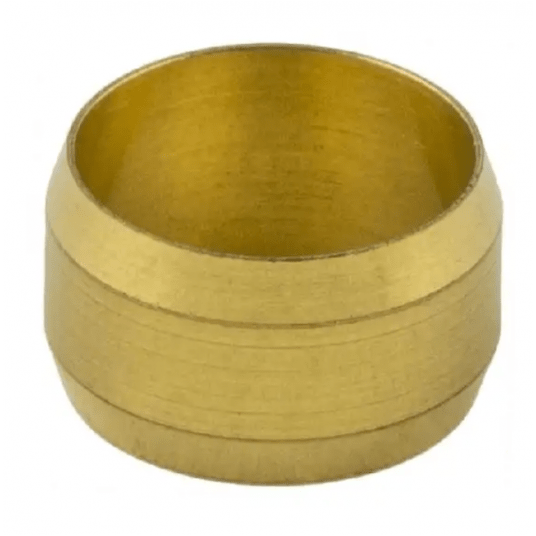 Pierścień zaciskowy mosiężny, baryłka do rur miedzianych 14 mm -zdjęcie numer 1