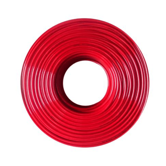 Przewód pneumatyczny PU 10x6,5 mm, 10 bar, czerwony, rolka 100 m US98A100065100MR -zdjęcie numer 1