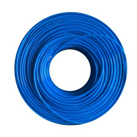 Przewód pneumatyczny PU 6x4 mm, 10 bar, niebieski, rolka 100 m US98A060040100MBU -zdjęcie numer 1