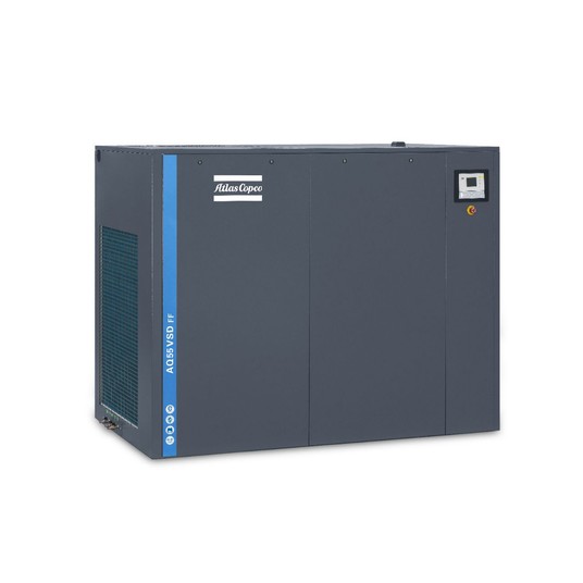 Sprężarka bezolejowa Atlas Copco AQ 55 VSD FF — 55 kW, 13 bar, z osuszaczem -zdjęcie numer 1