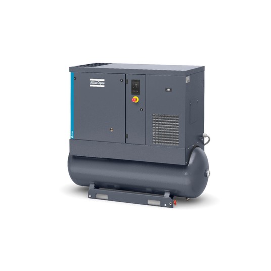 Sprężarka śrubowa Atlas Copco G15-7,5 FF TM — 15 kW, zbiornik 270 l, osuszacz -zdjęcie numer 1
