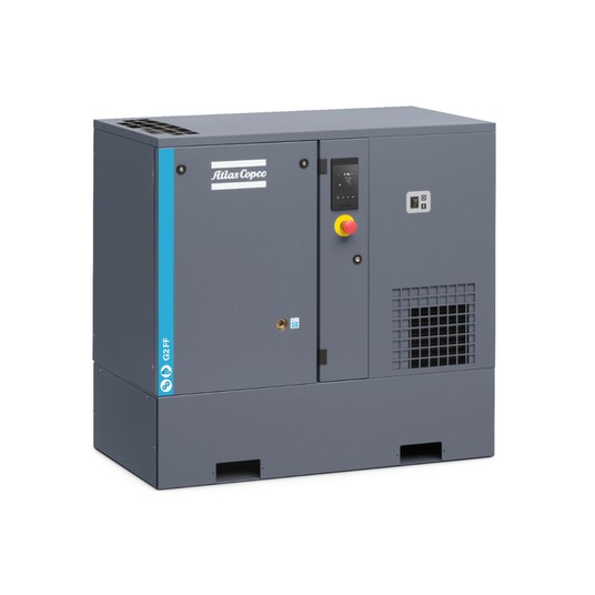 Sprężarka śrubowa Atlas Copco G2-8 FF — 2,2 kW, osuszacz -zdjęcie numer 1