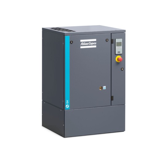 Sprężarka śrubowa Atlas Copco G4-10 Pack — 4 kW, rozruch bezpośredni -zdjęcie numer 1
