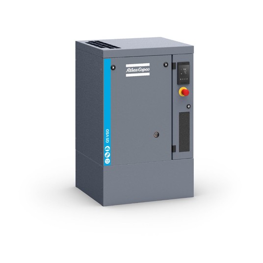 Sprężarka śrubowa Atlas Copco G5VSD-8 Pack — falownik, 5,5 kW -zdjęcie numer 1