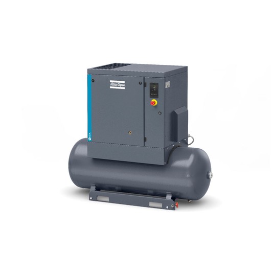Sprężarka śrubowa Atlas Copco G7L-7,5 Pack TM — 7,5 kW, zbiornik 270 l -zdjęcie numer 1