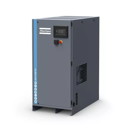 Sprężarka śrubowa Atlas Copco GA 11 VSDˢ FF — 11 kW, 13 bar, z osuszaczem -zdjęcie numer 1