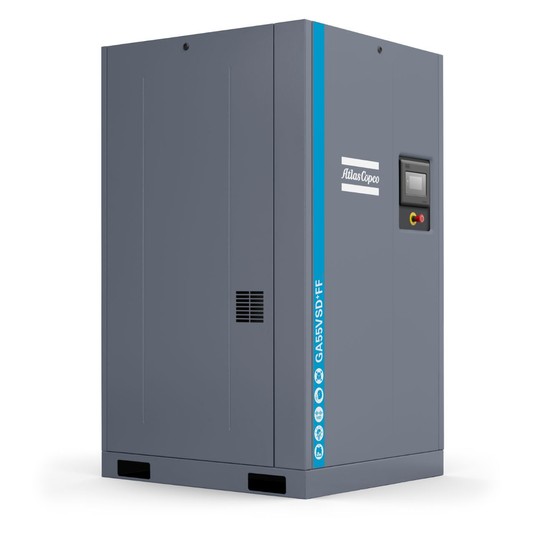 Sprężarka śrubowa Atlas Copco GA 45 VSD Pack — 45 kW, 13 bar -zdjęcie numer 1