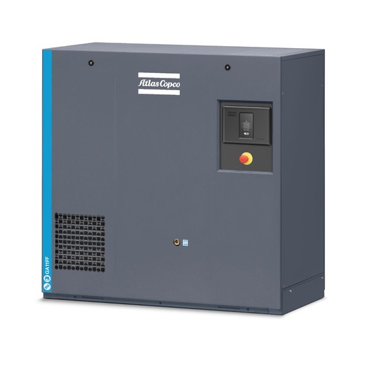 Sprężarka śrubowa Atlas Copco GA 5-7,5 FF — 5,5 kW, 7,5 bar, z osuszaczem -zdjęcie numer 1