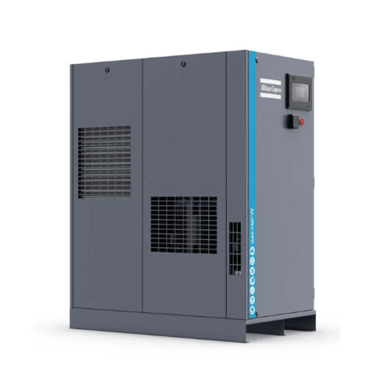 Sprężarka śrubowa Atlas Copco GA 5 VSDˢ FF — 5,5 kW, 13 bar, z osuszaczem -zdjęcie numer 2