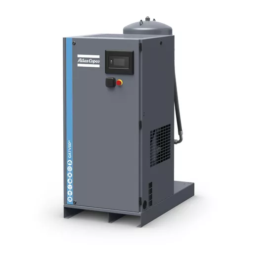 Sprężarka śrubowa Atlas Copco GA 7 VSDˢ Pack TM — 7,5 kW, 13 bar, zbiornik 200 l -zdjęcie numer 1