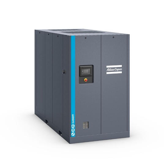 Sprężarka śrubowa Atlas Copco GA 90-8,5 FF — 90 kW, 8,5 bar, z osuszaczem -zdjęcie numer 1