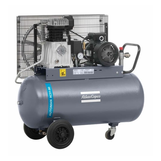 Sprężarka tłokowa Atlas Copco Automan AC31 — 2,2 kW, 10 bar, 100 l -zdjęcie numer 1