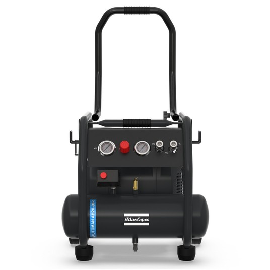 Sprężarka tłokowa bezolejowa Atlas Copco Automan AH20 9 l — 1,5 kW -zdjęcie numer 1