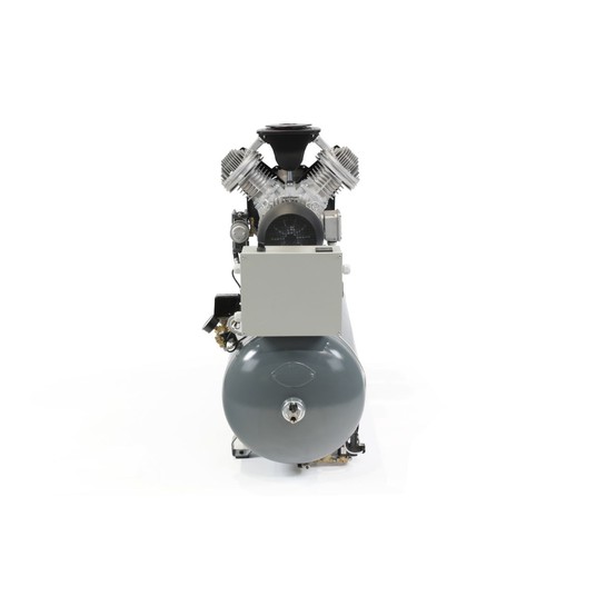 Sprężarka tłokowa bezolejowa Atlas Copco LF 7 — 5,5 kW, 9,75 bar, FF 270 l, osuszacz, zawór UV, Y/D -zdjęcie numer 1