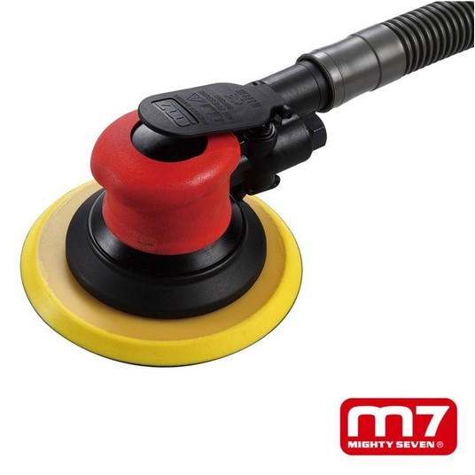 Szlifierka pneumatyczna oscylacyjno-obrotowa 150 mm, skok 2,5 mm Mighty Seven QB-47612 -zdjęcie numer 2