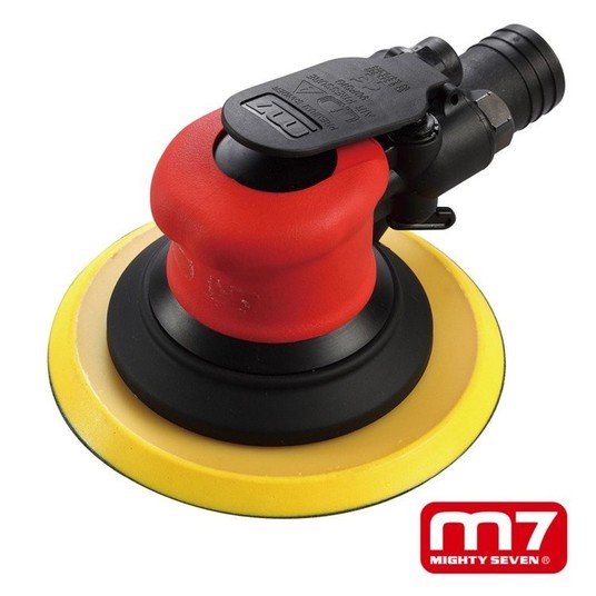 Szlifierka pneumatyczna oscylacyjno-obrotowa 150 mm, skok 5 mm Mighty Seven QB-45602 -zdjęcie numer 2