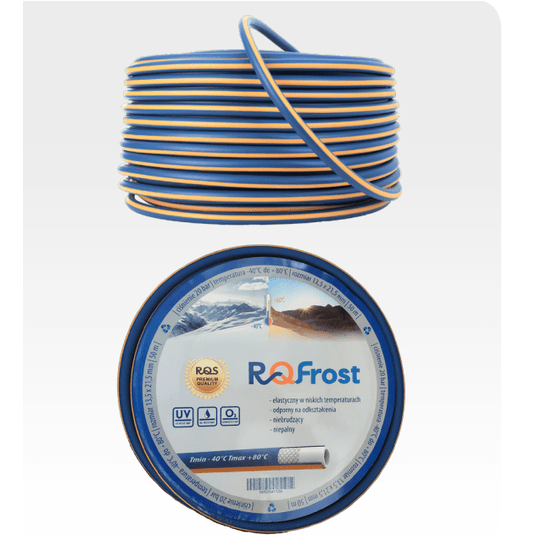 Wąż hybrydowy RQS RQFrost 5-warstwowy 13,5x21,5 mm, 20 bar, na metry PVR13/5L/050 -zdjęcie numer 1