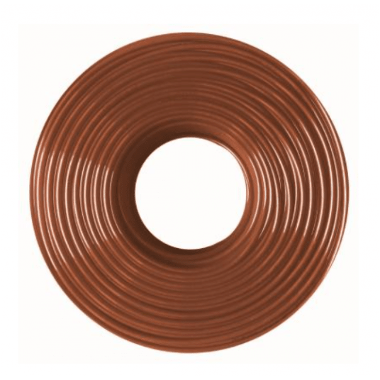 Wąż kalibrowany PU 16mm x 11mm - brązowy - 100m -zdjęcie numer 1