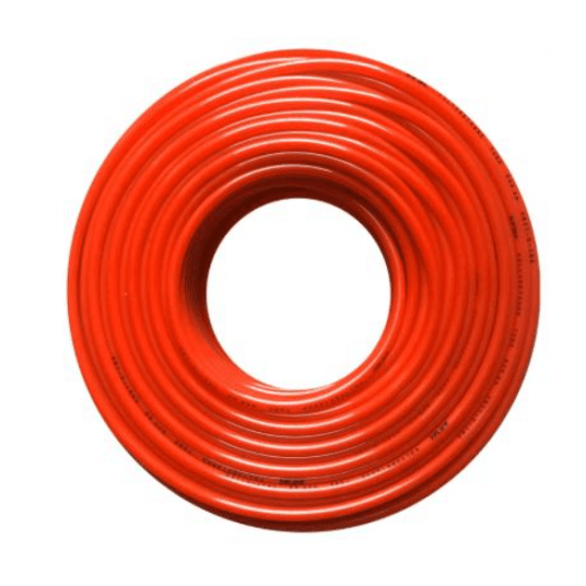 Wąż kalibrowany PU 4mm x 2,5mm - pomarańczowy - 100m -zdjęcie numer 1