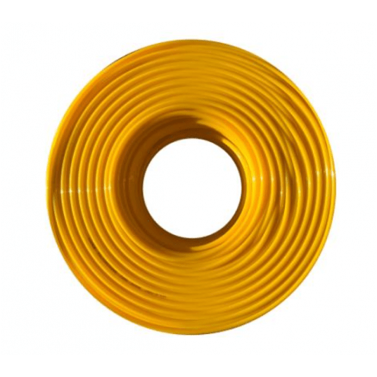 Wąż kalibrowany PU 4mm x 2,5mm - żółty - 100m -zdjęcie numer 1