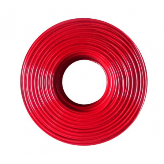 Wąż kalibrowany PU 8mm x 5,5mm - czerwony - 100m -zdjęcie numer 1