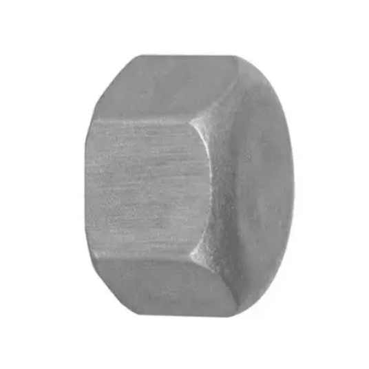 Zaślepka do rury nierdzewnej gwintowana, korek z gwintem wewnętrznym R 1/8 GW, stal 316 -zdjęcie numer 1