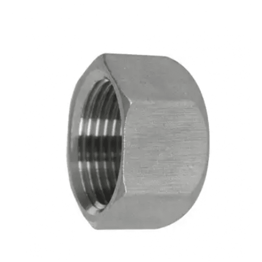 Zaślepka do rury nierdzewnej gwintowana, korek z gwintem wewnętrznym R 1 GW, stal 316 -zdjęcie numer 2
