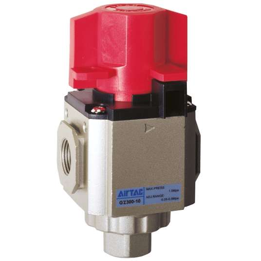 Zawór odcinający 3/2 z odpowietrzeniem AirTAC GZ400 G 3/8" — na kłódkę, bez uchwytu, GZ40010JG -zdjęcie numer 1