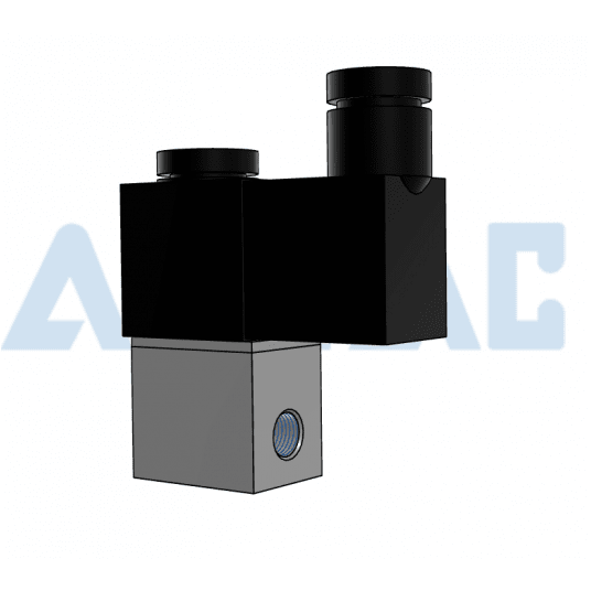 Zawór procesowy 2/2 NC 1/4" 12V DC 2V02508FG -zdjęcie numer 1