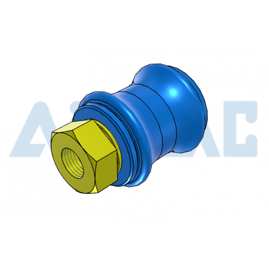 Zawór suwakowy GW/GW 1/4" HSV08FFG -zdjęcie numer 1