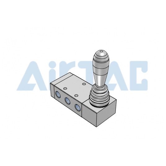 Zawór z dźwignią 5/2 monostabilny 3/8" 4H31010G -zdjęcie numer 2