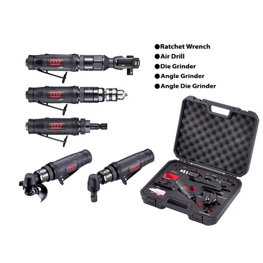 Zestaw narzędzi pneumatycznych 5 w 1 Mighty Seven NE-0405-KIT -zdjęcie numer 2