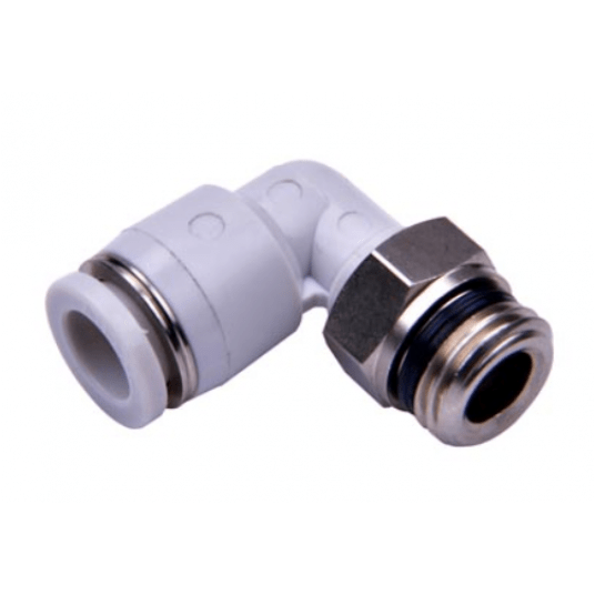 Złącze kątowe GZ 1/8" D=12mm GPL1201 -zdjęcie numer 1