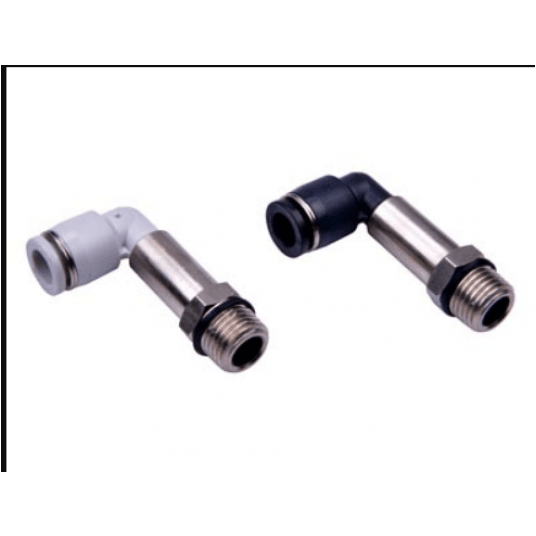 Złącze kątowe wydłużane GZ 1/4" D=8mm -zdjęcie numer 1