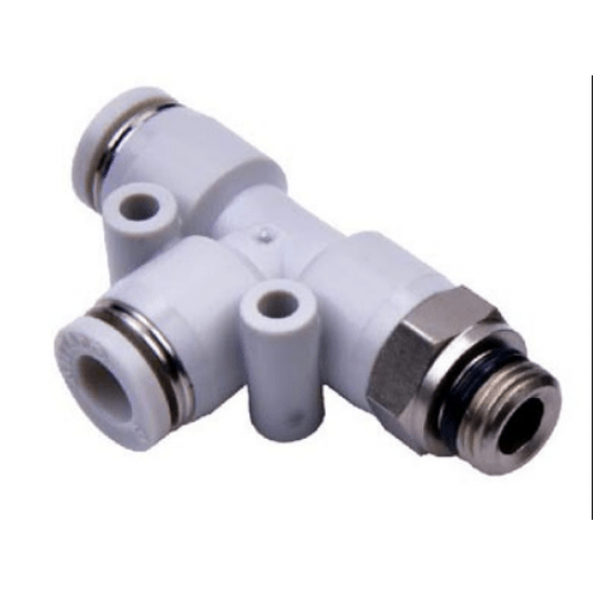 Złącze T GZ 1/4" z boku D=4mm GPED402 -zdjęcie numer 1