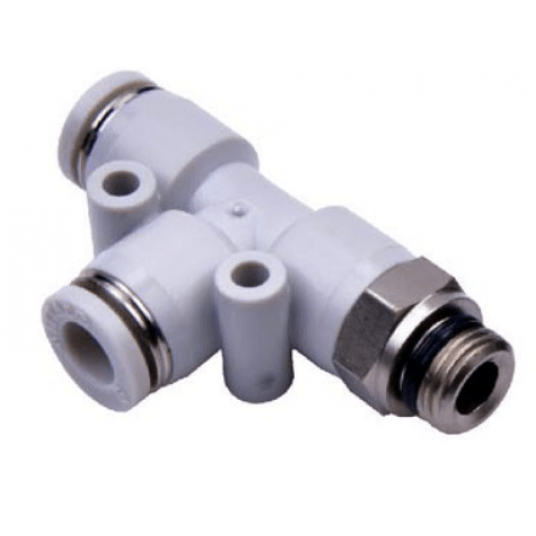 Złącze T GZ 3/8" z boku D=6mm GPED603 -zdjęcie numer 1