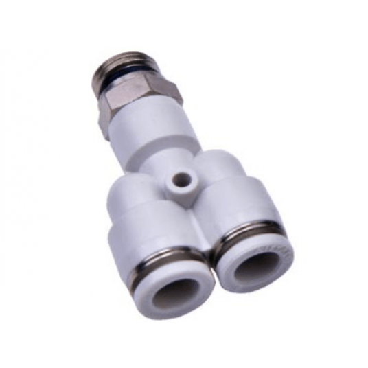 Złącze typu Y z GZ 1/4" D=12mm GPYB1202 -zdjęcie numer 1