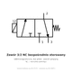 Elektrozawór 3/2 NC bezpośrednio sterowany AirTAC 3V1-06 G 1/8" 24 V AC — 3V106EG -zdjęcie numer 2
