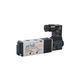 Elektrozawór 5/2 monostabilny AirTAC 4V110-06 G 1/8" 24 V DC z przewodem — 4V11006BIG -zdjęcie numer 1